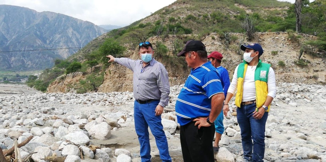 Recuperado parte del cauce del río Chicamocha a raíz de represamiento