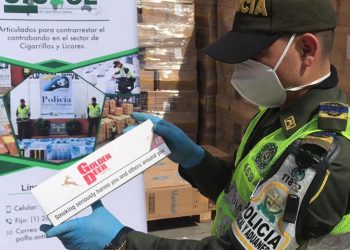 Operativo en Carreteras de Santander, dejó como resultado el decomiso de 257.000 cajetillas de cigarrillo de contrabando