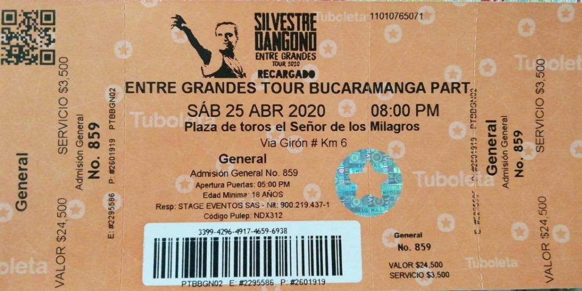 Promotores de concierto de Silvestre Dangond en Bucaramanga no devolverán el dinero
