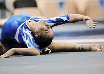 Gimnasta artística santandereana ganó medalla de oro en torneo virtual