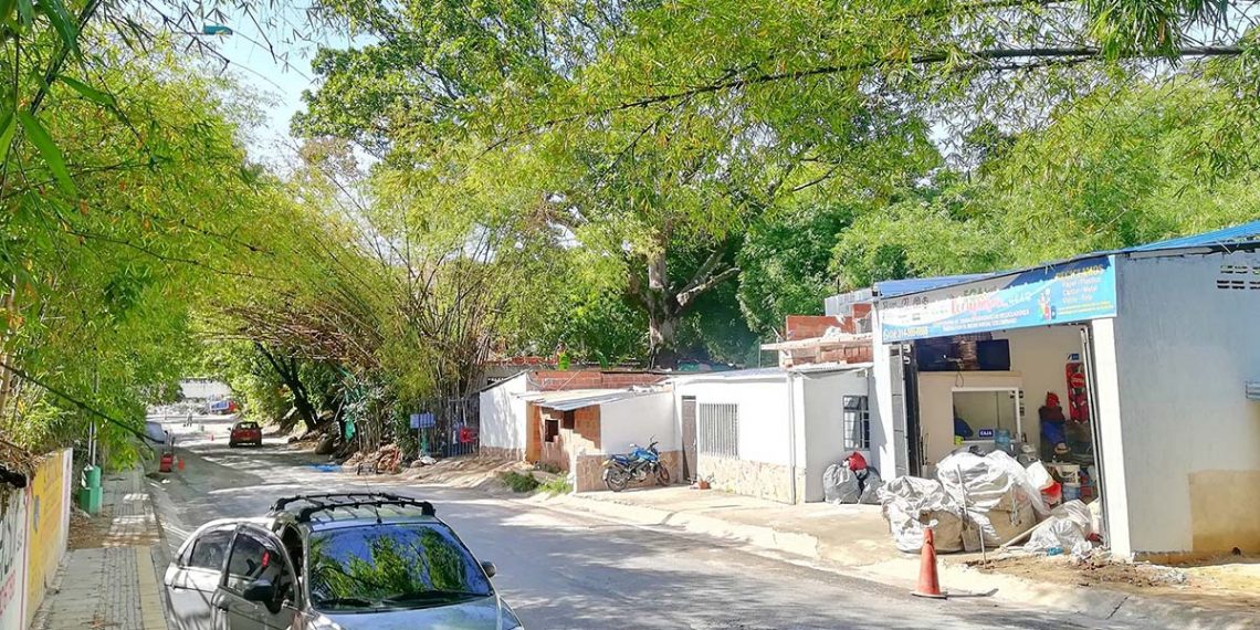 Selladas obras de construcción aledañas a la quebrada Río Frío