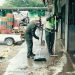 Se adelantó la segunda jornada de limpieza y desinfección en la Central de Abastos de Bucaramanga