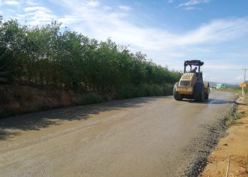 Reinician obras viales suspendidas por COVID-19 en el departamento
