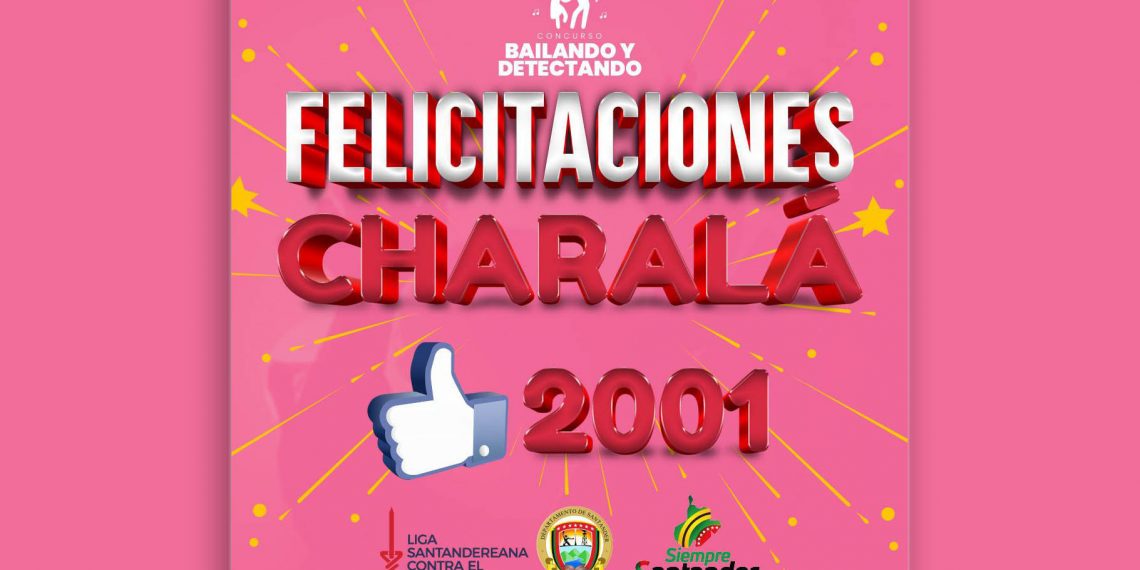 Charalá ganó concurso de la Liga contra el cáncer al cumplir 60 años