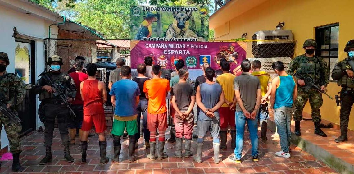 Capturadas 19 personas por minería ilegal en Norte de Santander