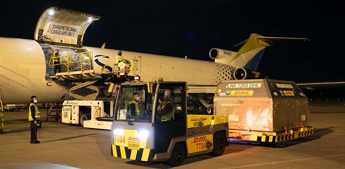 Colombia recibió nuevo lote de 99.450 vacunas de Pfizer
