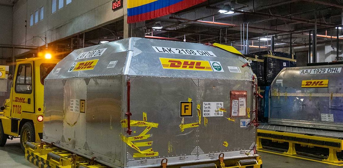 Colombia recibió este miércoles nuevo lote de 100.620 vacunas de Pfizer