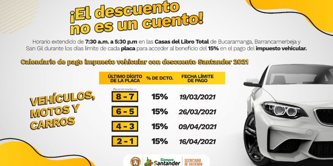 Habrá horario extendido en Casa del Libro Total el último día de pago del impuesto vehicular con beneficio
