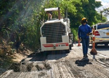 18 frentes de trabajo, durante esta semana en vías de Bucaramanga