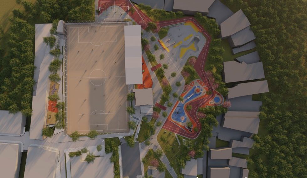A finales de febrero iniciará la construcción de cinco parques en la ciudad