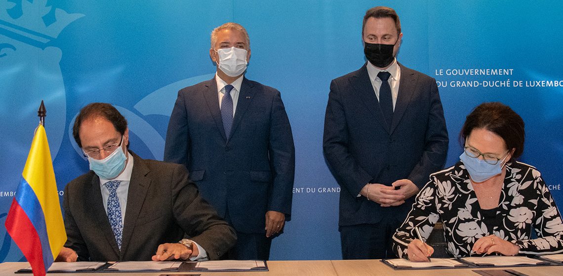 Colombia y Luxemburgo firmaron acuerdo sobre doble tributación