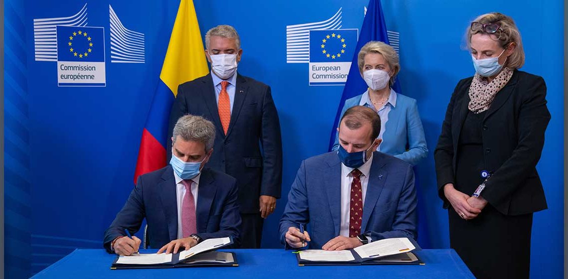 Colombia y Unión Europea acuerdan aumentar la cooperación en medio ambiente, acción por el clima y desarrollo sostenible