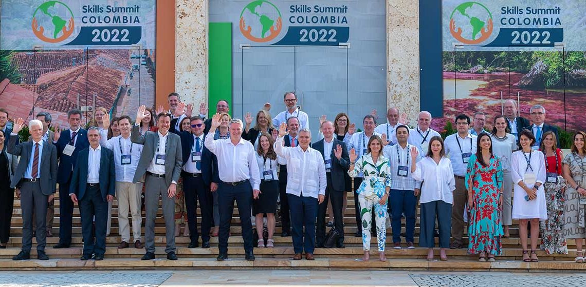 Presidente Duque y Secretario de la OCDE instalaron en Cartagena el Skills Summit 2022