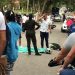 En la Mesa de los Santos pululan motociclistas locos y borrachos que provocan el caos