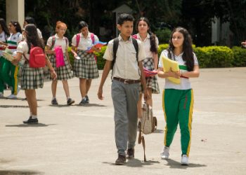 A clases sin tapabocas en Bucaramanga