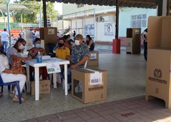 Habilitan puntos para consultar lugares de votación