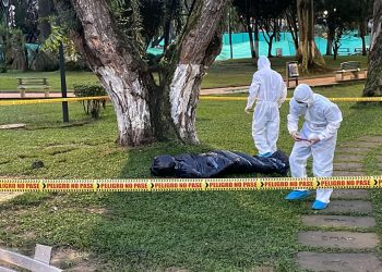 Campaña contra la abstención electoral con falsos cadáveres