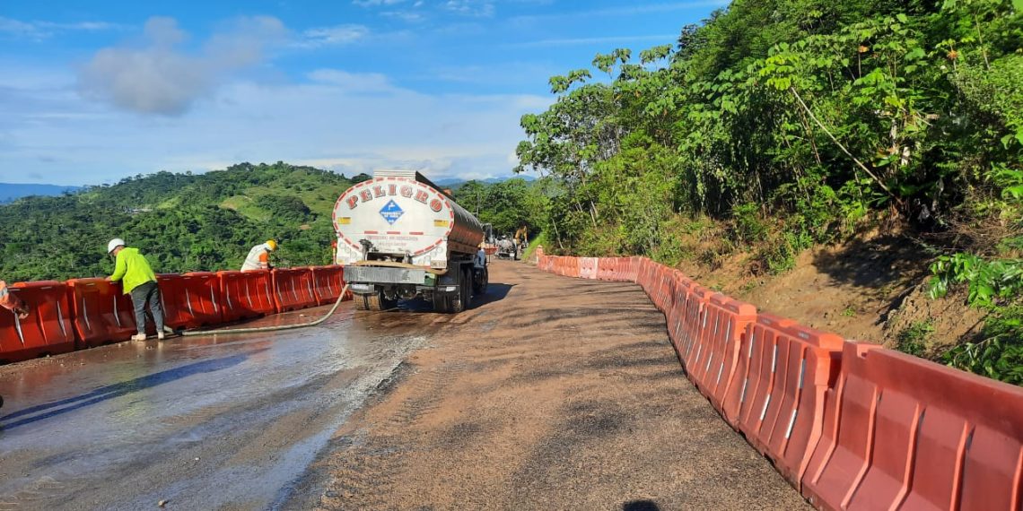 Concesionaria Ruta del Cacao reconstruirá calzada afectada por pérdida de la banca