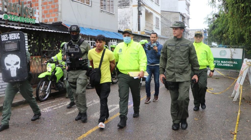 3.333 personas capturadas este año en Bucaramanga