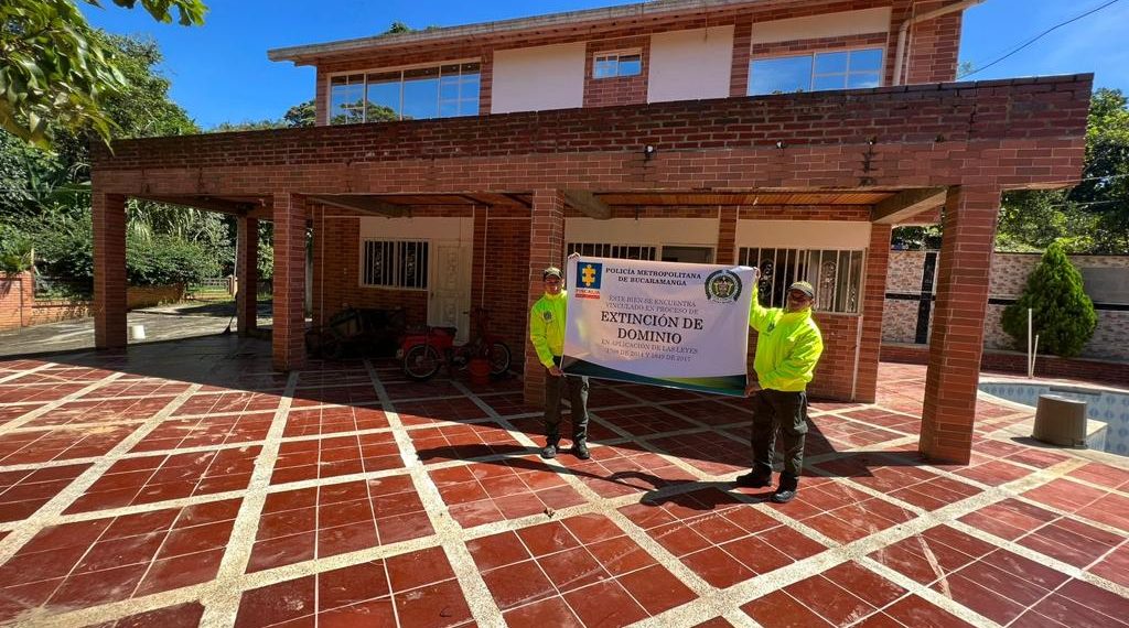 Extinción de dominio a propiedades del grupo de delincuentes “Los Romanos”