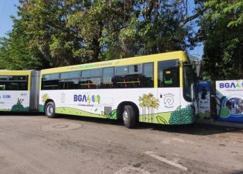 Se varó el articulado eléctrico de Metrolínea