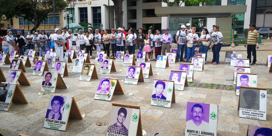 En Bucaramanga se conmemoró el Día Internacional del Detenido Desaparecido