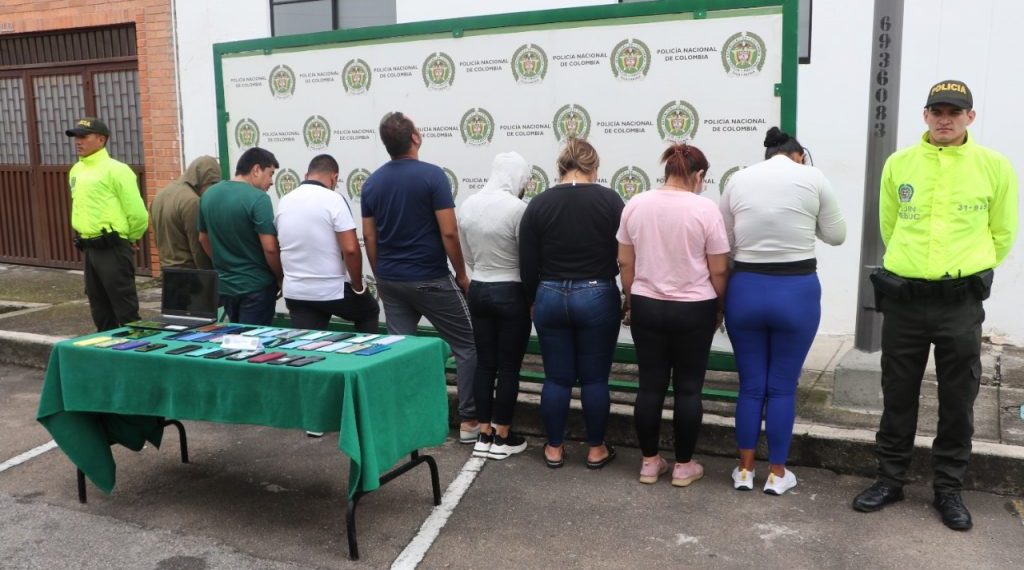 Desarticulan banda que vendía celulares hurtados en Bucaramanga