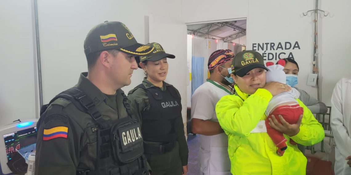 Encuentran a bebé dentro de una caja al norte de Bucaramanga