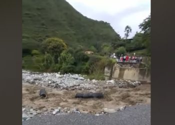 Provincia Soto Norte se encuentra nuevamente incomunicada