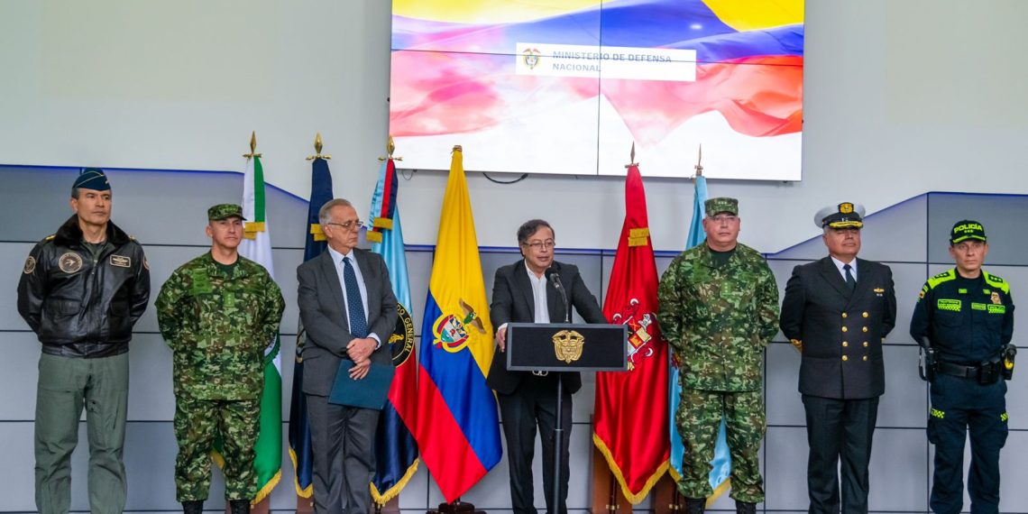 Presidente Petro anunció la nueva cúpula de las Fuerzas Militares y de Policía