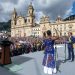 Frente a la espada de Bolívar se posesionó el presidente Gustavo Petro