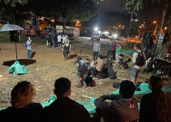 Por amenazas levantan campamento contra tala de árboles en Piedecuesta