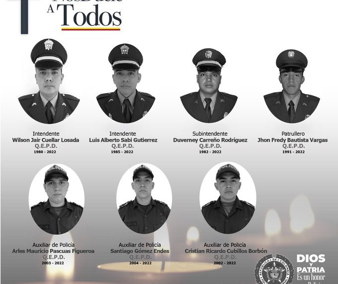 Rechazo nacional a masacres y asesinatos de policías