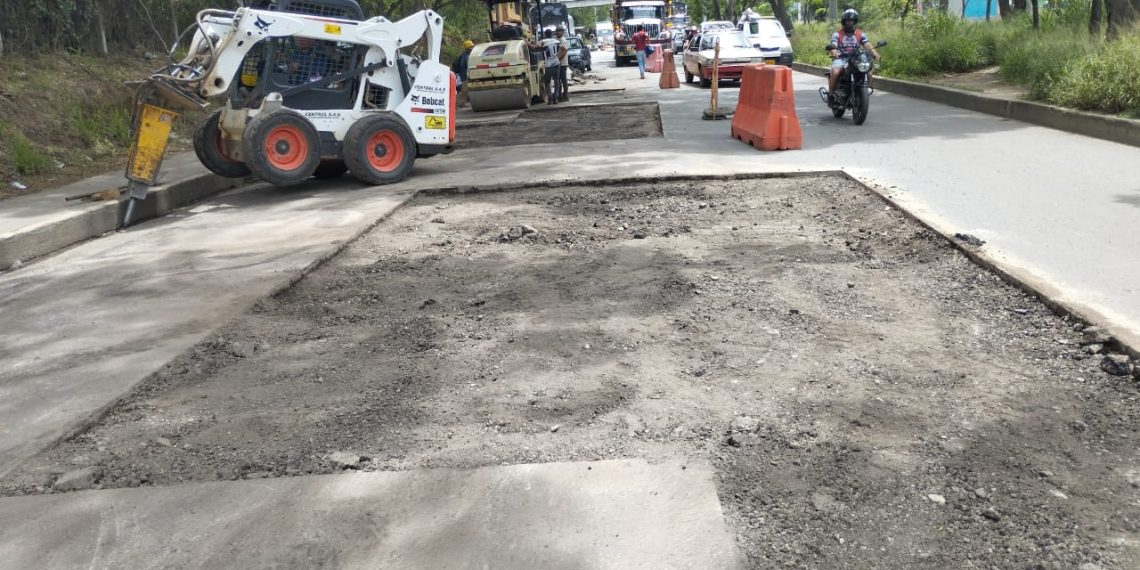 Inició el mantenimiento de las vías de Bucaramanga a Lebrija y Rionegro