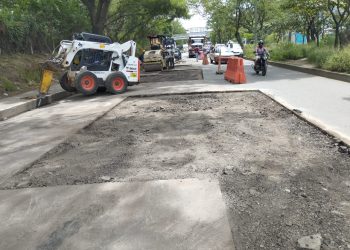 Inició el mantenimiento de las vías de Bucaramanga a Lebrija y Rionegro