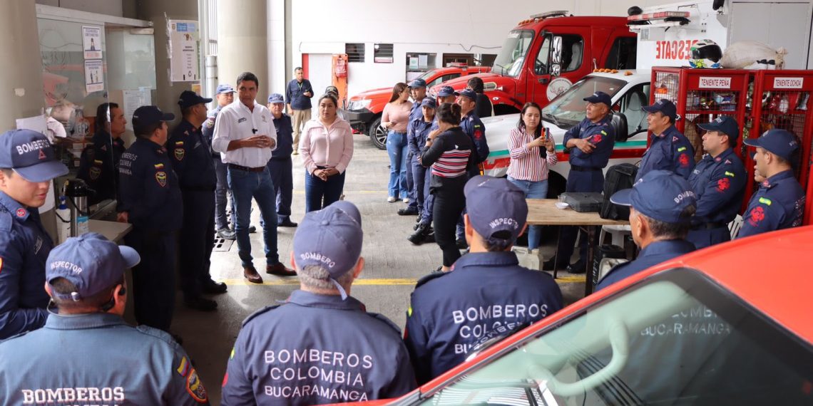 Abren convocatoria para trabajar en Bomberos de Bucaramanga