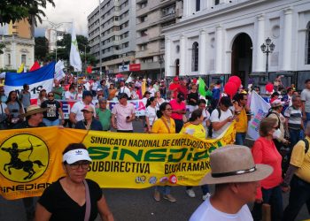 Bucaramanga marchó para apoyar al presidente Gustavo Petro