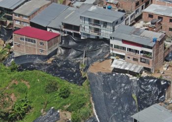 60 viviendas afectadas por lluvias en la Comuna 14 de Bucaramanga