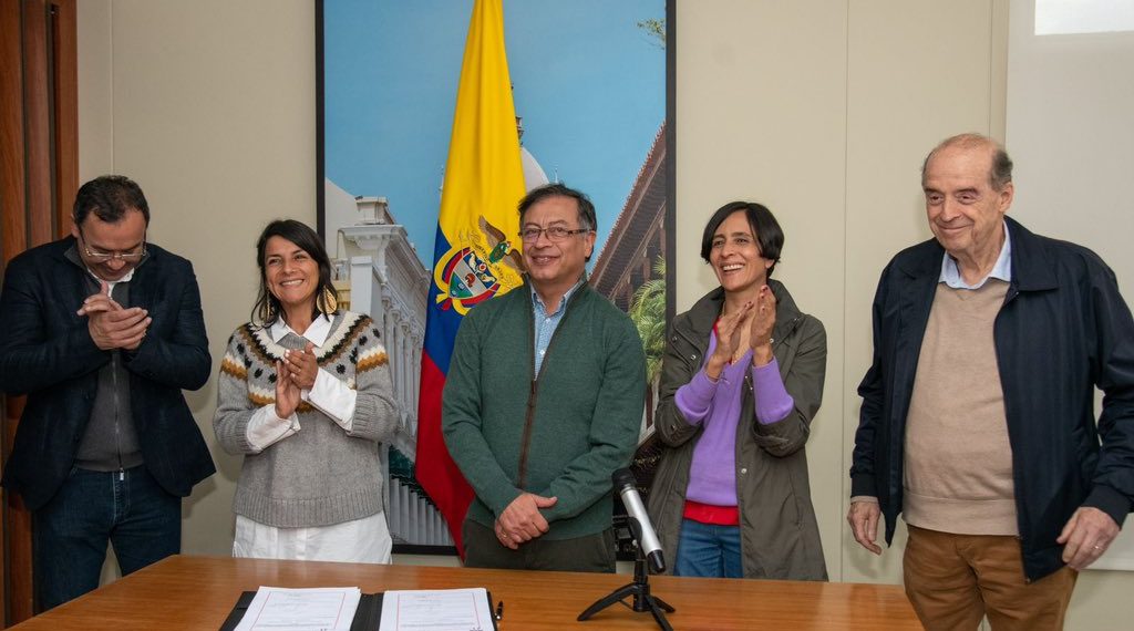 Marchas a favor del Gobierno de Gustavo Petro en principales ciudades de Colombia