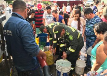 Piedecuesta sigue sin agua, se trabaja en la operación de la planta de tratamiento