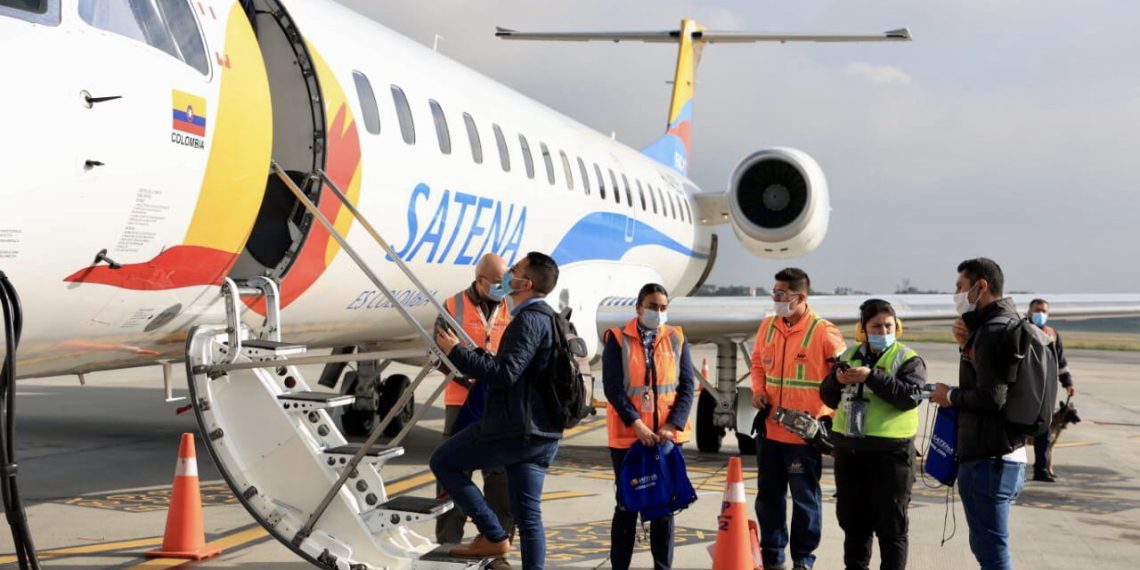 Satena y Turpial reactivan la operación aérea desde Bogotá hacia Caracas