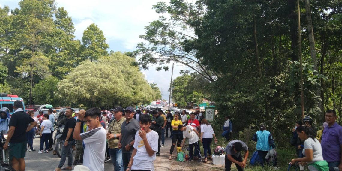 Protesta en La Lizama contra proyecto minero