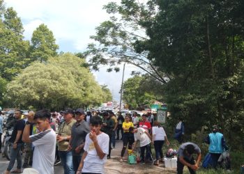 Protesta en La Lizama contra proyecto minero