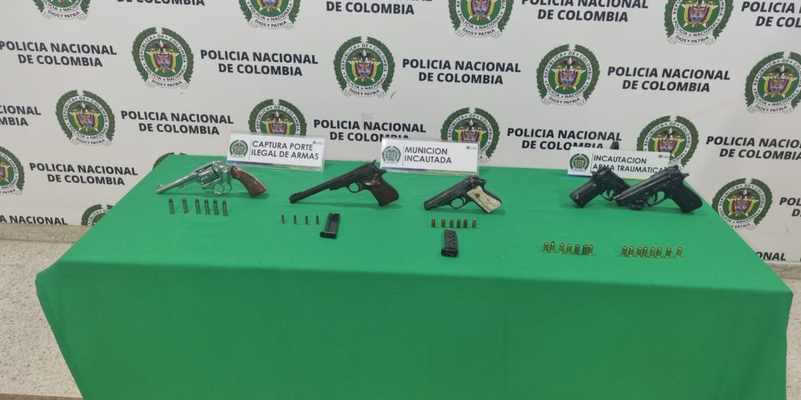 Policía frustró ataque criminal en Floridablanca
