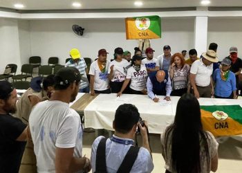 Campesinos levantaron protesta y bloqueo vial en La Lizama