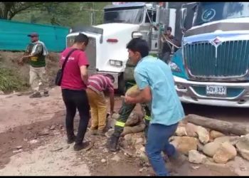 Levantan bloqueo vial en Colorados