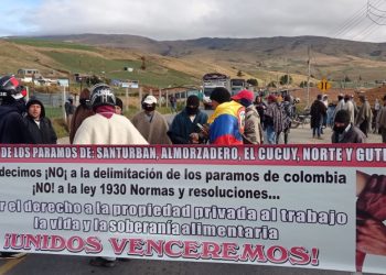 Campesinos de los páramos levantaron el paro
