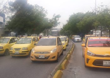 División en el gremio de taxistas