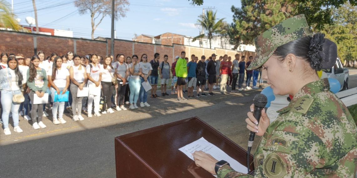 Ejército Nacional recibe a las primeras mujeres para el primer contingente de 2023