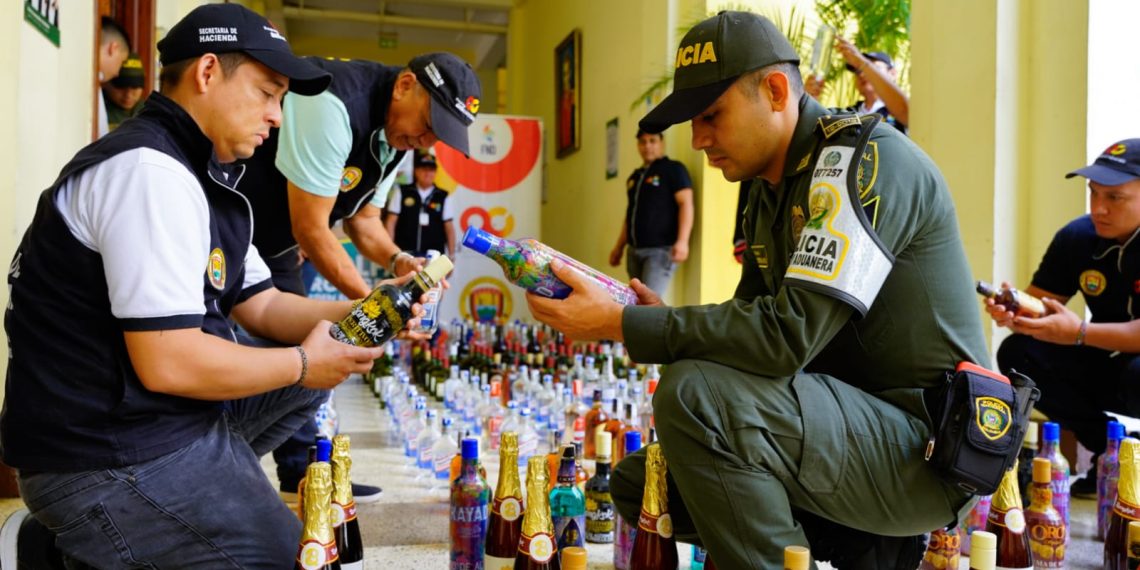 Autoridades incautaron seis mil productos ilegales de contrabando en Santander